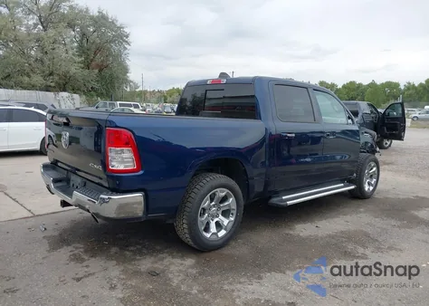 2019 Ram 1500 Big Horn/Lone Star 4X4 5'7 Box z USA, uszkodzony, nr VIN 1C6SRFFT7KN663677
